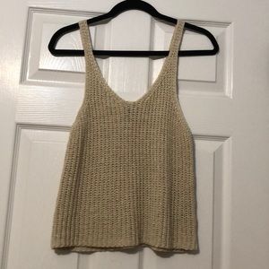 knitted tank
